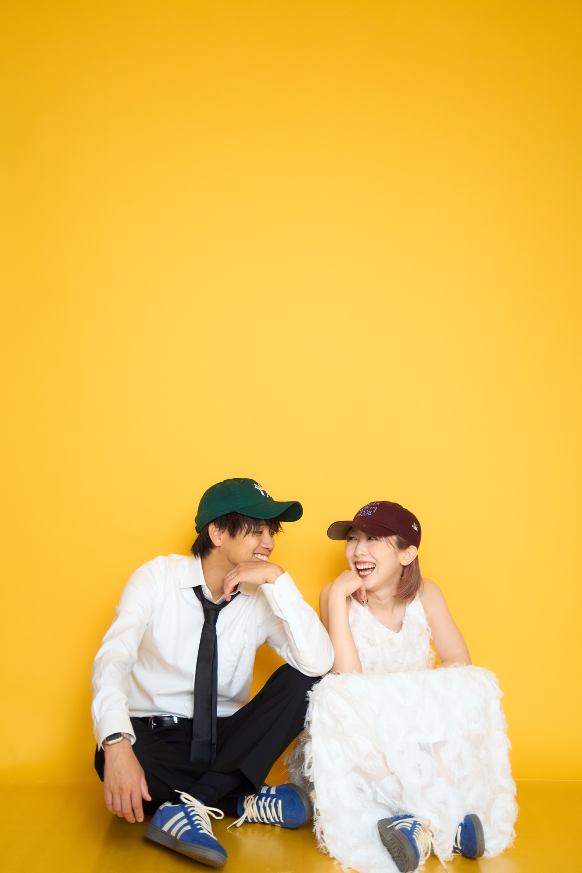 カジュアルなウェディングフォト