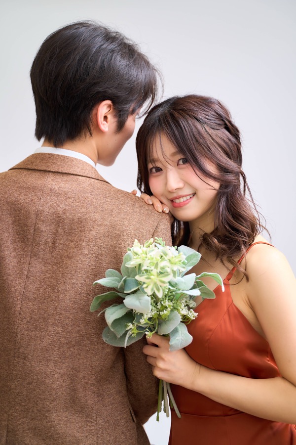 ナチュラルなカップルフォト