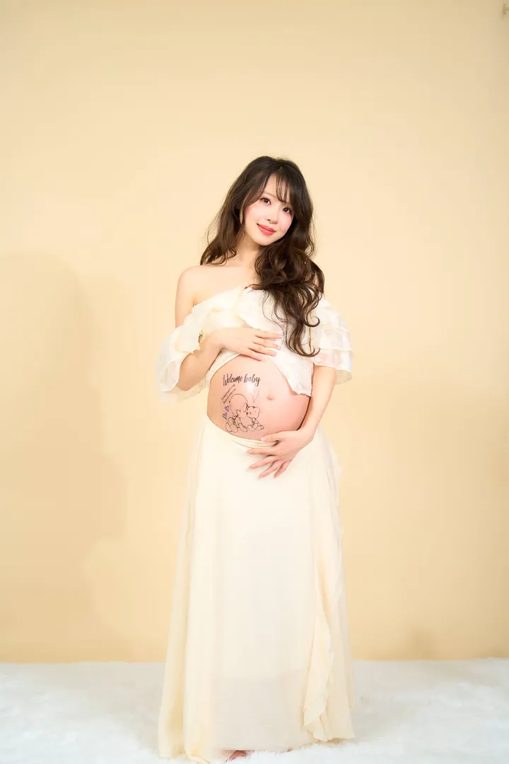 ベリーアートで彩るマタニティフォト