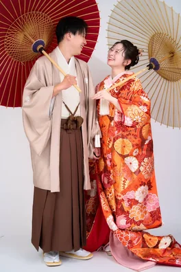 和装フォトウェディング 色打掛