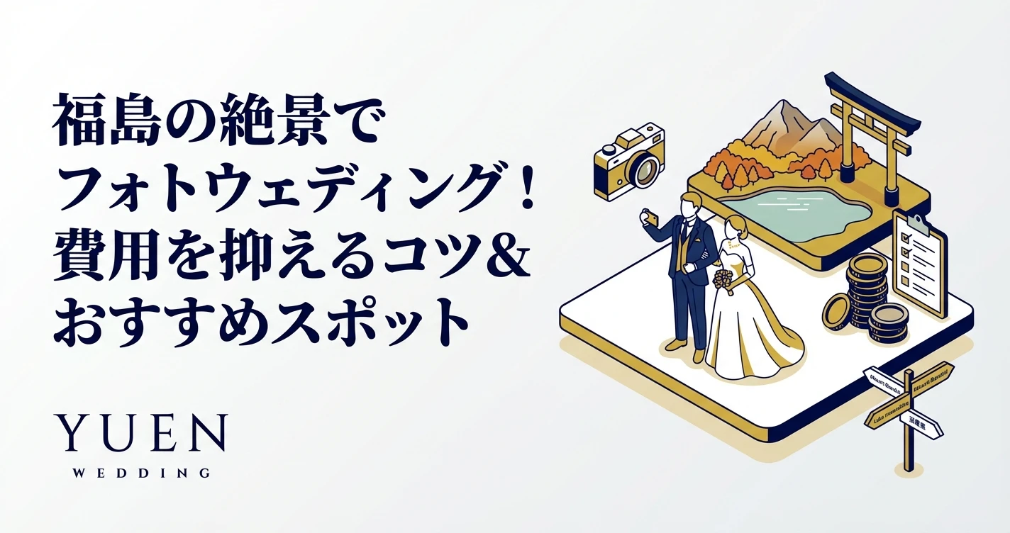 福島の絶景でフォトウェディング！費用を抑えるコツ＆おすすめスポット
