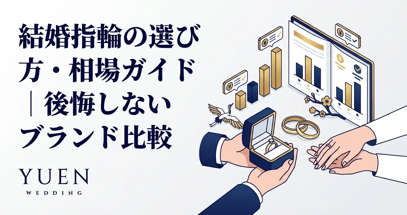 結婚指輪の選び方・相場ガイド｜後悔しないブランド比較